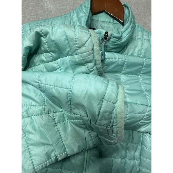 Patagonia Nano Puff Jacket Women Size Small Teal Full Zip 84217 Puffer Primaloft - Picture 7 of 9